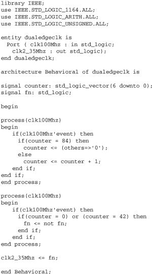 DualEDGE example code
